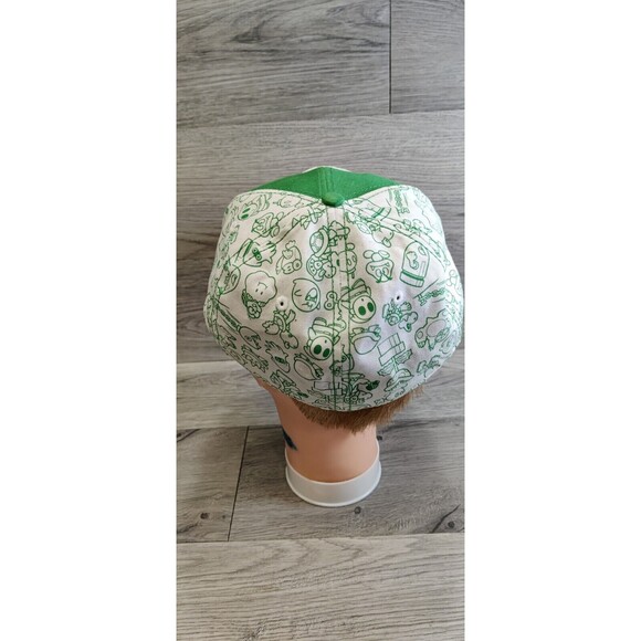Get A Life Super Mario Bros Nintendo Hat Cap Green Adult Fitted Small/Medium - Picture 4 of 10